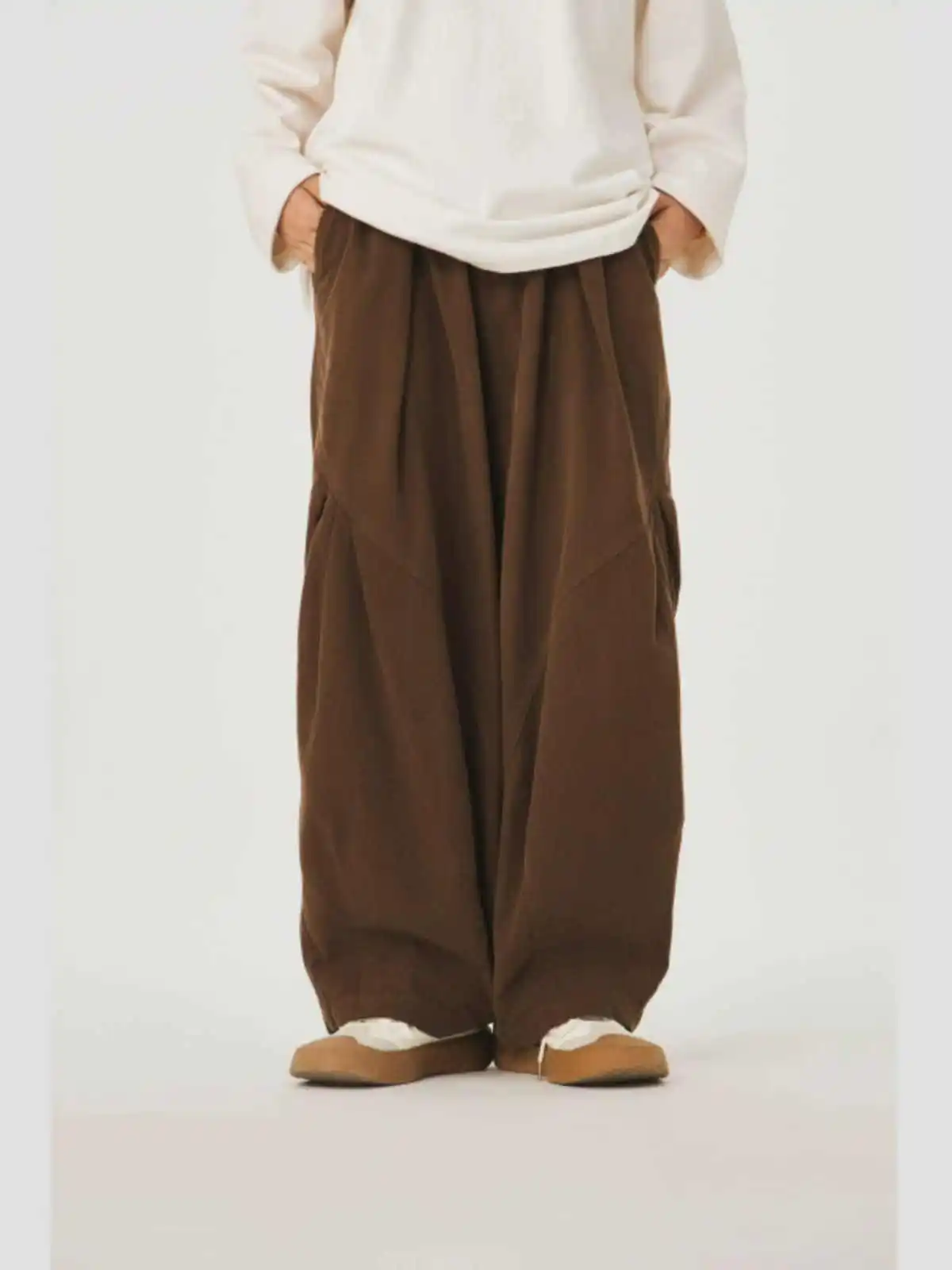 

2025 Коричневые джинсы женские Y2K хип-хоп винтажные джинсы с высокой талией прямая уличная одежда повседневные свободные широкие джинсовые брюки большого размера