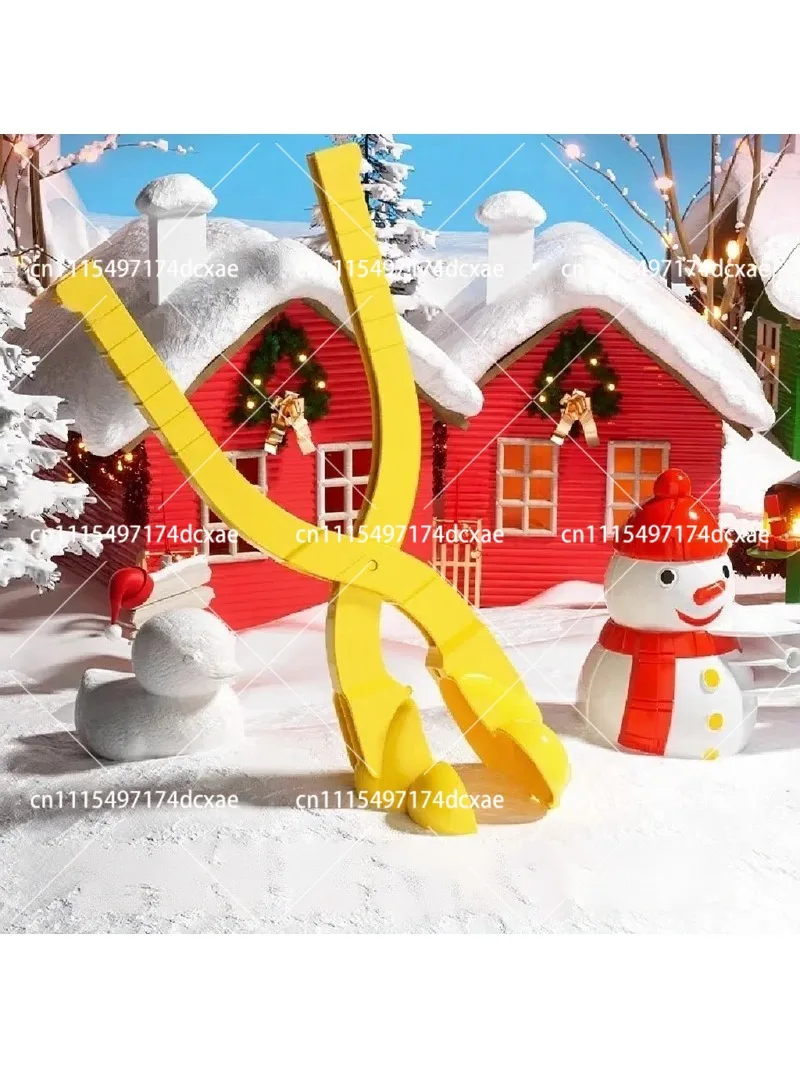 Snowball Maker Claw Tool for Kids Winter Outdoor Snow Fight Play Equipment Snowman Building Accessories