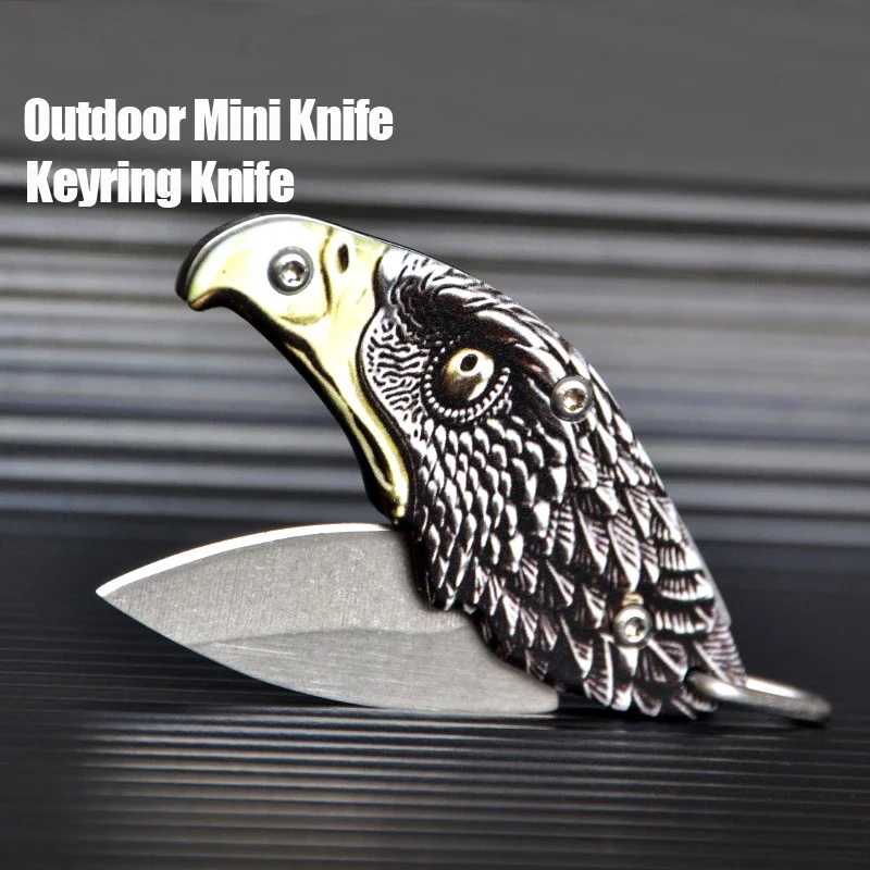 Eagle Folding Pocket Knife Keychain Knife army knife Gifts for father's day Outdoor Survival, Scissors, Bottle Opener All in One