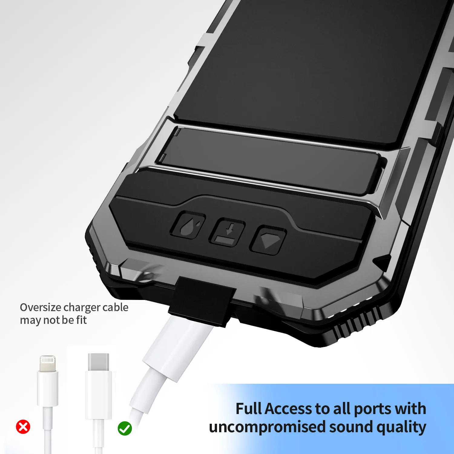 360 Heavy Metal Tempered Glass Cover For iPhone 16 Plus 15 Pro Max Anti Shock And Anti Fall Silicone Protection Aluminium Case