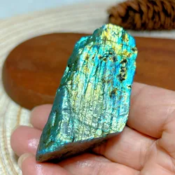 High Quality Natural Crystals Labradorite Raw Stone Specimen Dazzling Light Gemstones  Ore Mineral Home Decorations Gifts