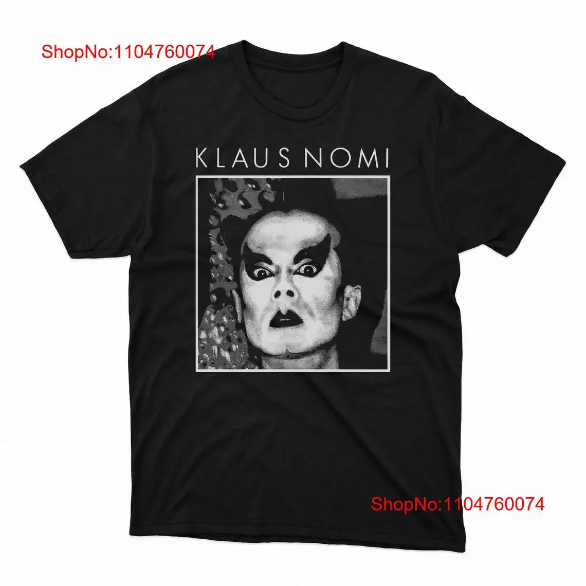 Футболка Klaus Nomi, винтажная стильная мягкая дизайнерская одежда, удобный модный топ унисекс для повседневной носки, уличная одежда