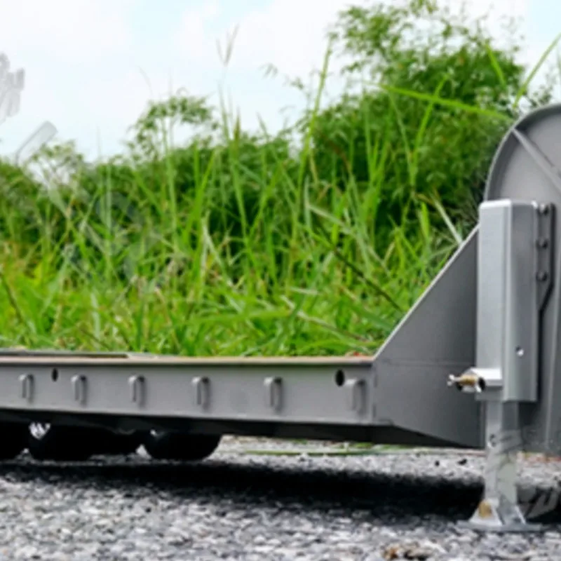 

4 Axles Metal LESU RC Wood Trailer 872MM for 1/14 Scale Remote Control Tamiyaya Tractor Truck Car DIY Model Toys TH16848
