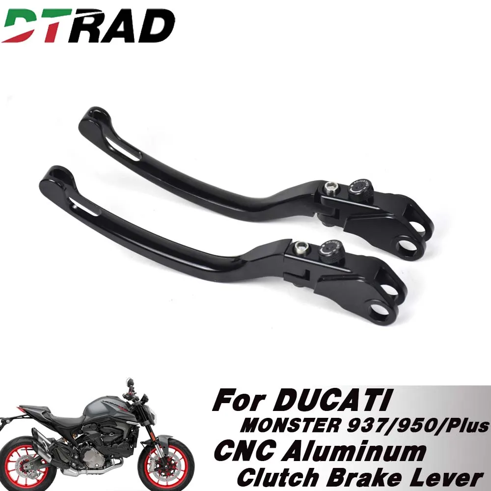 

Motorcycle Radial Brake Clutch Lever For DUCATI MONSTER 937/950/Plus 2021-2025 Aluminum Adjustable Folding Brake Short Handles