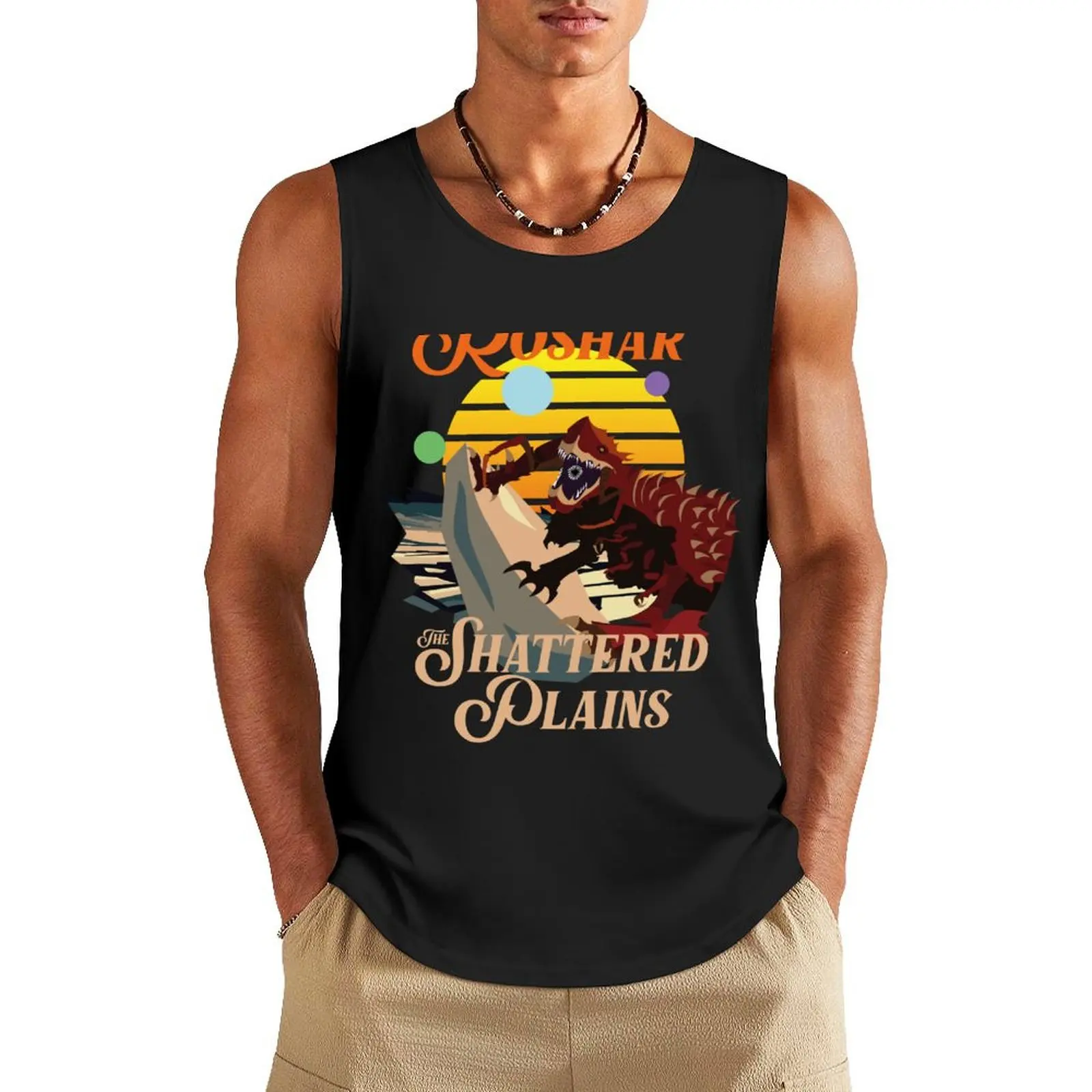 The Shattered Plains - Stormlight Archive Tank Top Men's sleeveless gym shirts sleeveless man shirts