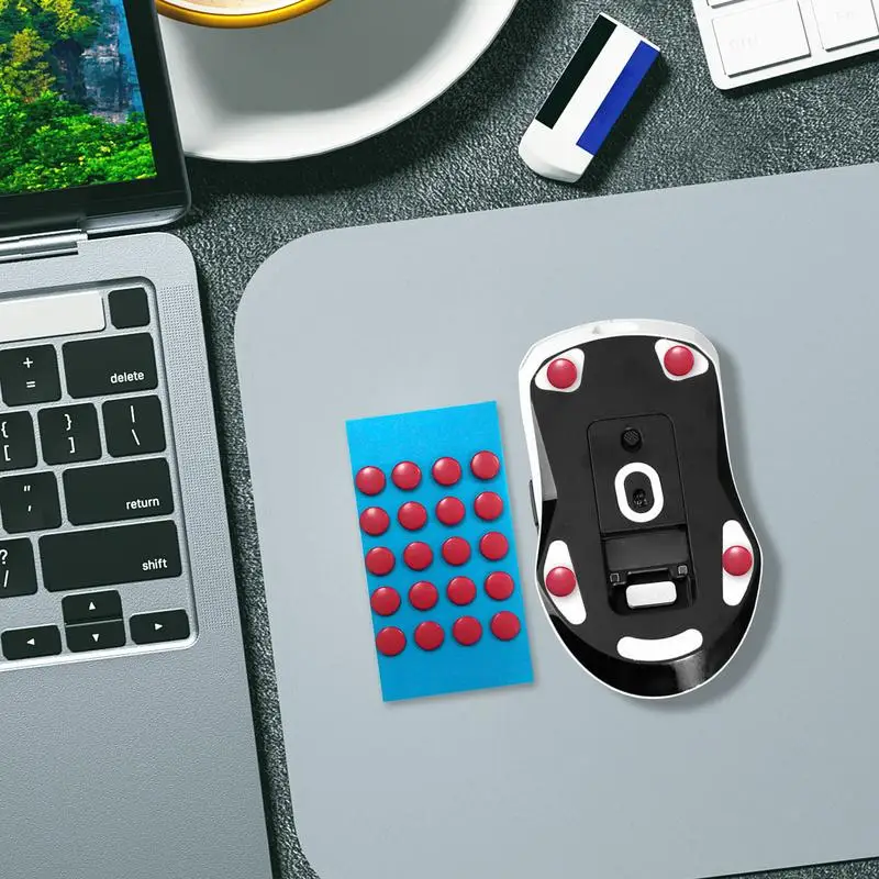 Mouse Bottom Sticker Bottom Feet Stickers For Mouse Anti-Slip Self-Adhesive E-Sports Equipment For Game E-Sports Work And Study