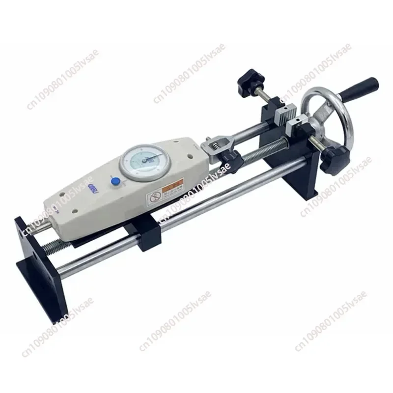 Hand-Cranked Horizontal Force Gauge Test Stand Push-Pull Force Meter Spiral Rack