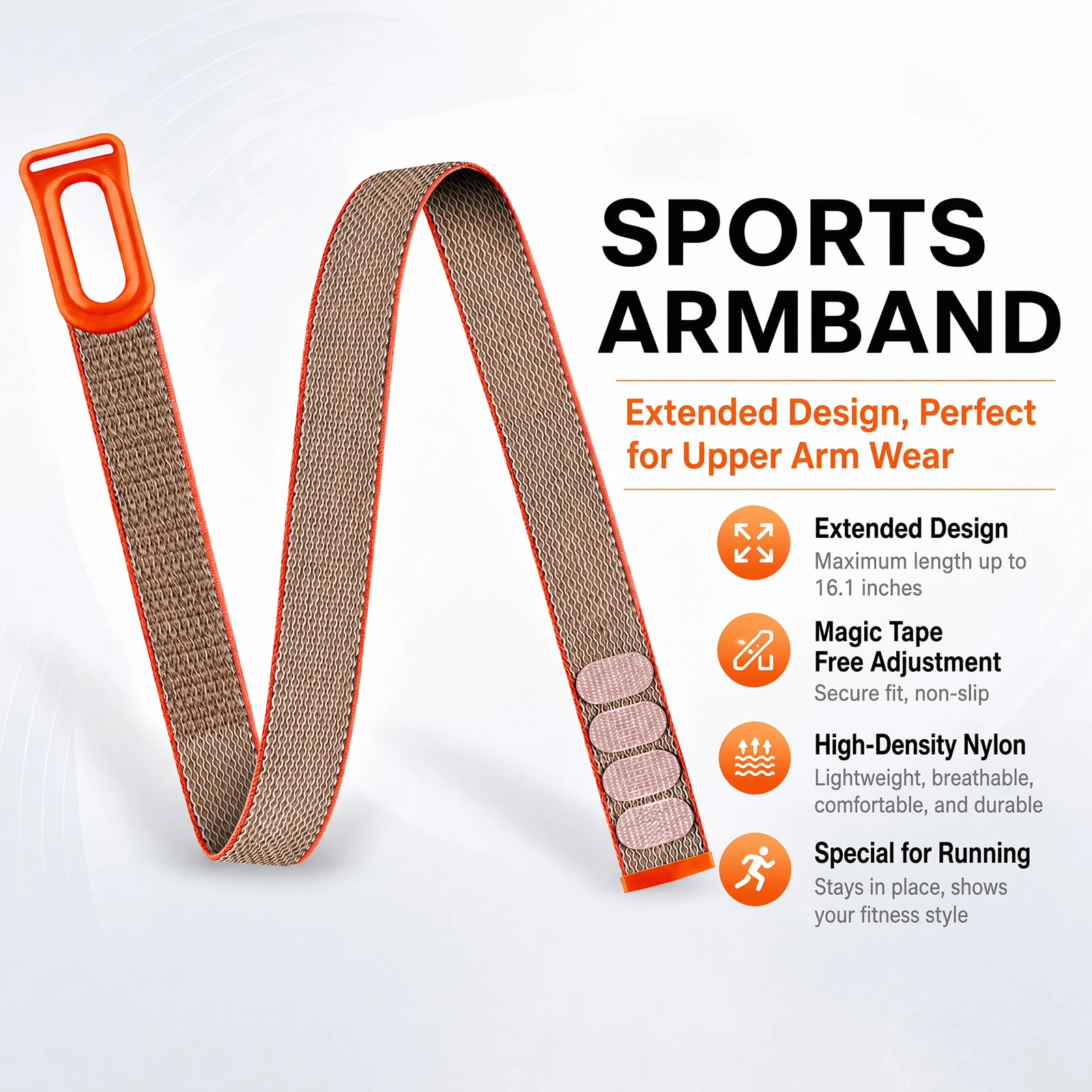 Fitness Tracker Band - Bicep Armband For Google Fitbit Air