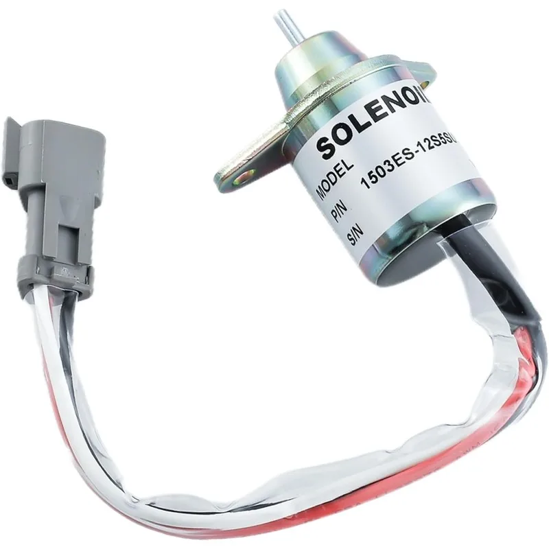 

129486-77952 Соленоид отключения подачи топлива Woodward SA-4920 Thermo King 42-0100 41-6383 1503ES-12S5SUC11S для двигателя Yanmar 3TNE72 3TNA