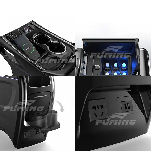 

Upgraded Odyssey Alison is equipped with a central armrest refrigerator and can be wirelessly charged