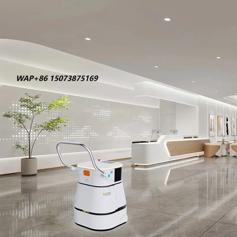 Professional Commercial Cleaning Robot Auto Sweeping Washing Vacuum Robot Cleaning Intelligent Robot Airport Hotel Supermarket