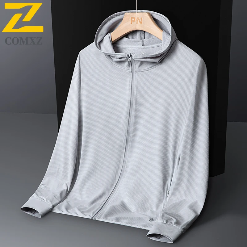 سترة صيفية UPF50 + خارجية من الجلد عالية المرونة مقاومة للماء وحماية من الأشعة فوق البنفسجية فضفاضة مناسبة للمشي لمسافات طويلة والتخييم والصيد ملابس رياضية 2025 #1