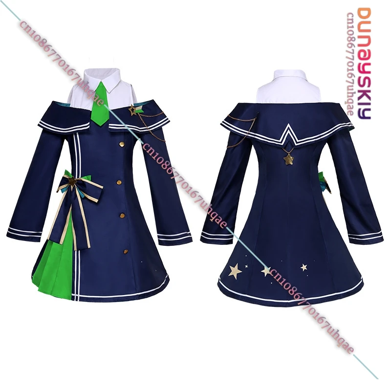 ANIME Project Sekai Colorato Costumi Cosplay di Scena Uniforme Scolastica Parrucche Set S-3XL Tenma Saki Anime Costume di Carnevale Delle Signore