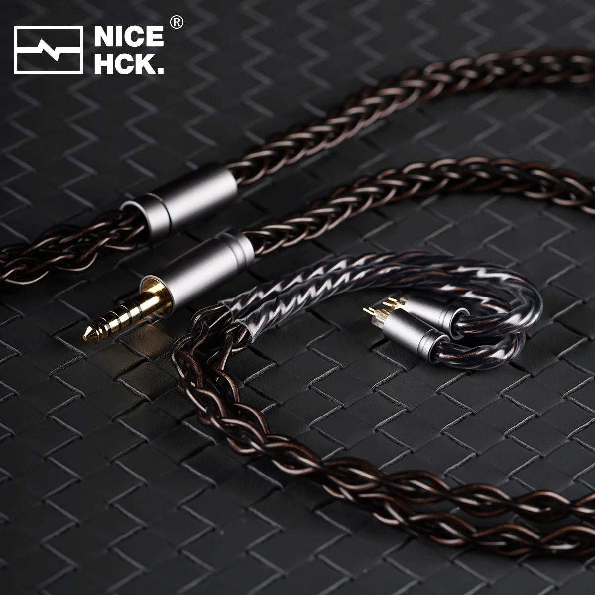 NICEHCK MoonDusk IEM Replace Cable Three High-End Conductors Mixed Wire 0.78mm 2Pin/QDC for Rockies NX8 Monarch MK4 Earphone