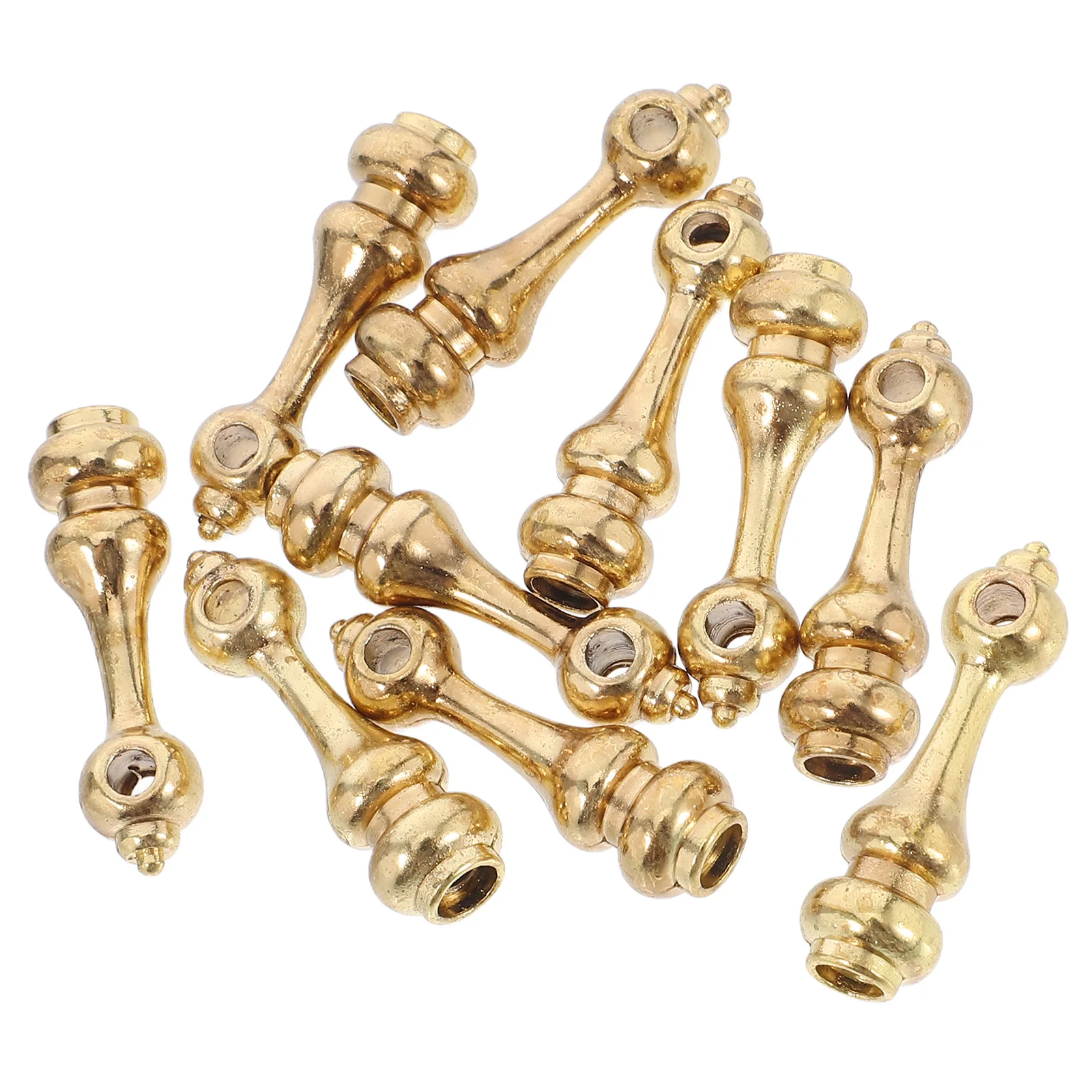 

10pcs Fence Accessories Zinc Alloy Rail Connectors for Furniture Cabinet Glass Post End Cap Hardware Storage Rack