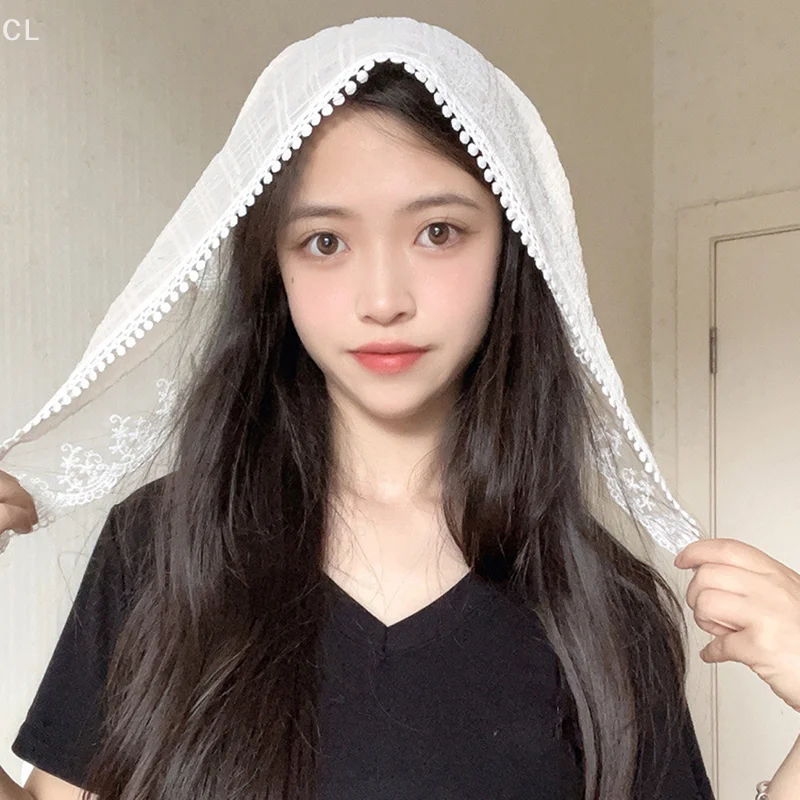 

1 шт. дизайнерская Y2K галантная кружевная многоярусная полуюбка с розой за юбкой-занавеской изящный фартук тюлевая юбка с завязками головной убор