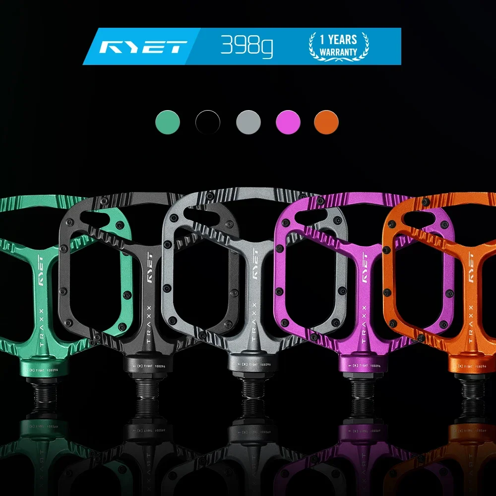 

Велосипедные педали RYET MTB, широкая платформа, алюминиевый сплав, большие герметичные подшипники для горных велосипедов, велосипедные детали, аксессуары для велосипеда