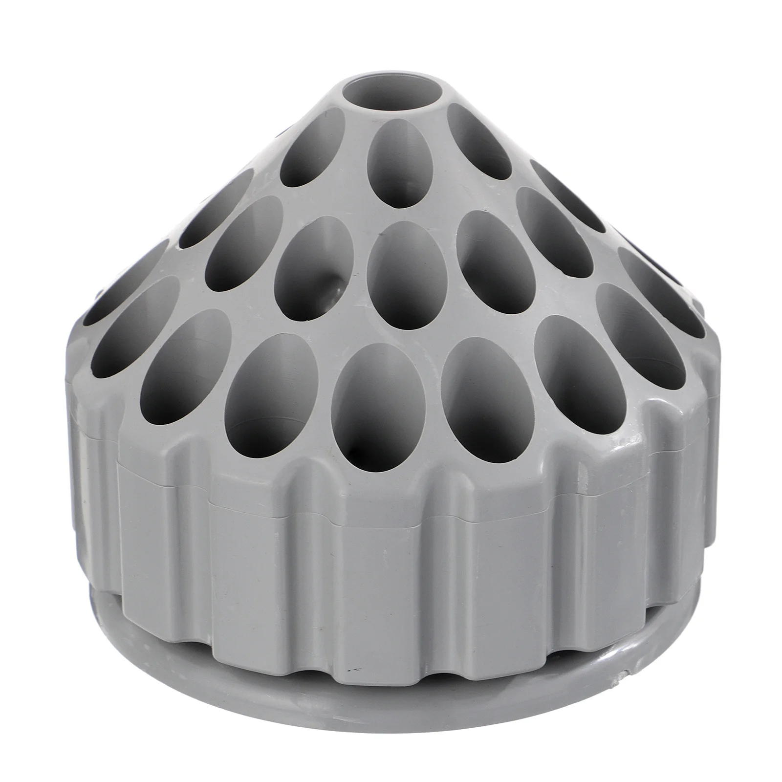 Rotatable Drill Bits Box Abs Material Honeycomb Design Organizer For Grinding Heads Classified Storage Tray Tool Storage Case