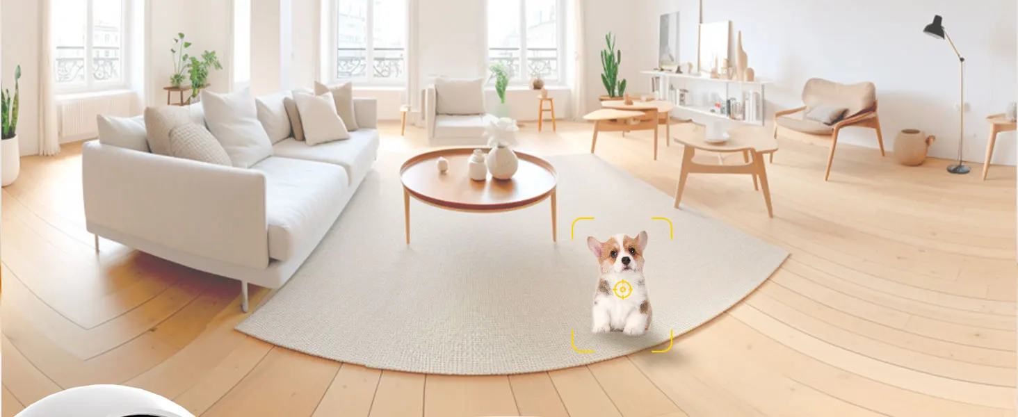 BoyKeep 3MP 5G/2,4GHz WLAN Innen-Sicherheitskamera Intelligente Babyüberwachungskamera mit Automatischer Verfolgung 24/7 Videoüberwachungskamera – Detail 2