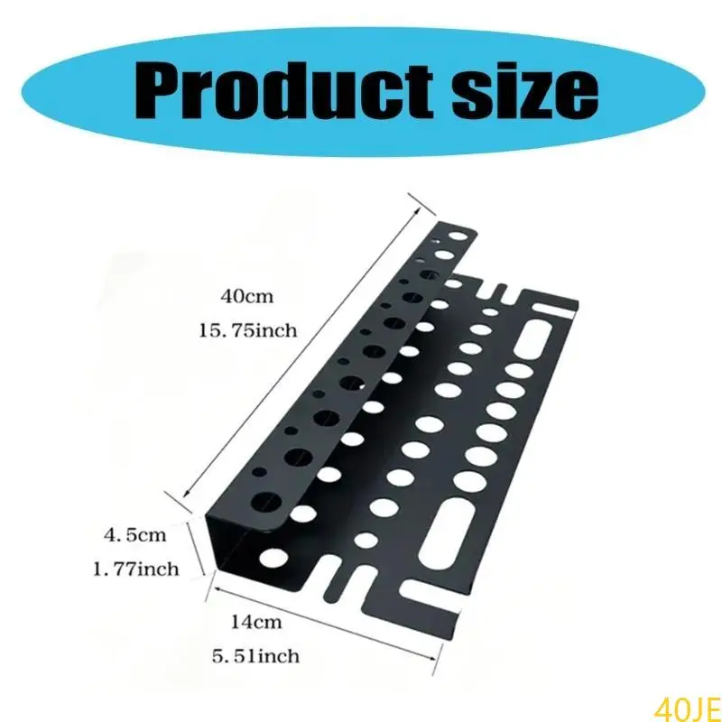 40je Easy Installation Metal Tool Rack Stuck для Office или Workshop
