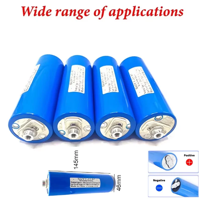 3V 46145 Sodium Ion Battery Grade A Rechargeable 3.1V 20Ah Na Battery For Scooters Tools Cars Drone Toy Flashlight