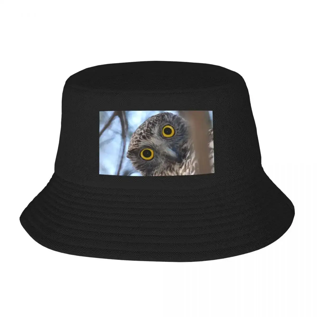 

Curious Australian Powerful Owl Bucket Hat fashionable Luxury Man Hat Dropshipping Hats For Women Men's