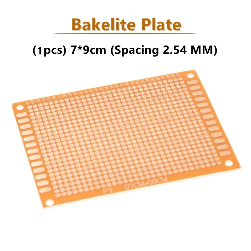 Universal DIY PCB Breadboard Plates - close-up view