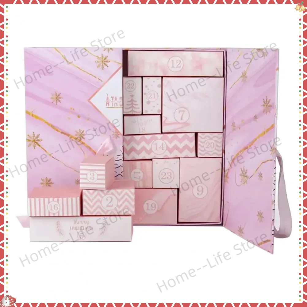 

DIY Christmas Advent Calendar Boxes 2025 Empty Box to Fill 24-Day Christmas Countdown Calendar Christmas Gift Box