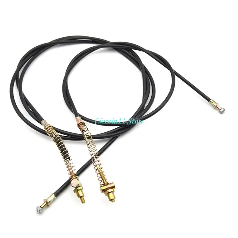 Y1UB Brake Cable Front Rear Drum Brake Line Hickening Rear Cord Pull Wire Universal