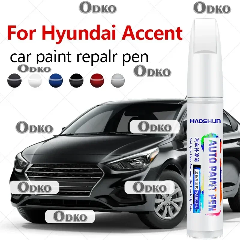 

Ручка для ремонта краски Hyundai Accent 2000-2025 MC RB HY XP, средство для удаления царапин, сделай сам, автоаксессуары, черный, белый, синий, серебристый
