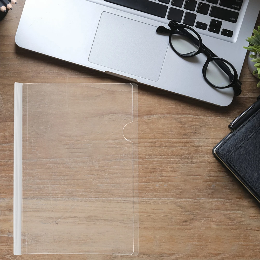

20 Pcs Report Covers Clear Sliding Bars Paper Folders Office Files Organizer Resume Binders Document Holders