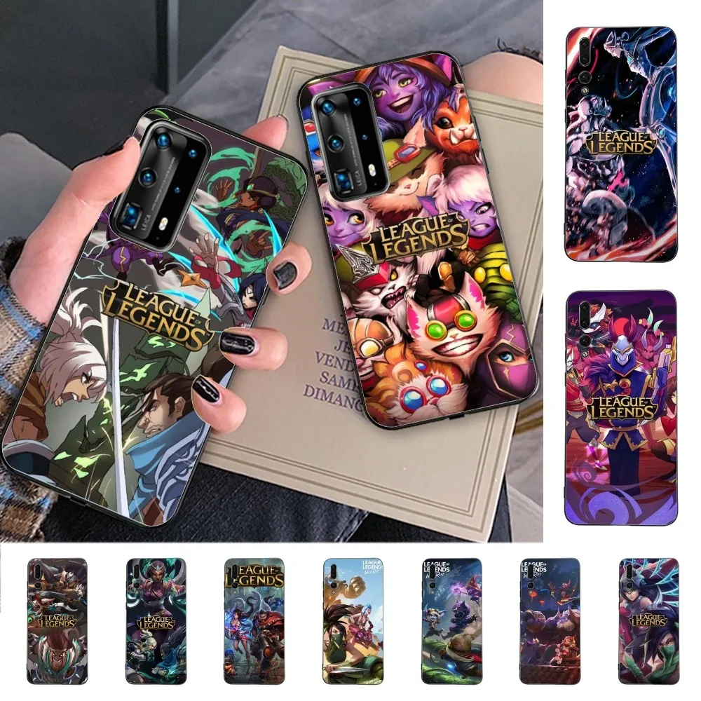 League Of Legends Game Phone Case For Huawei P 8 9 10 20 30 40 50 Pro Lite Psmart Honor 10 Lite 70 Mate 20lite