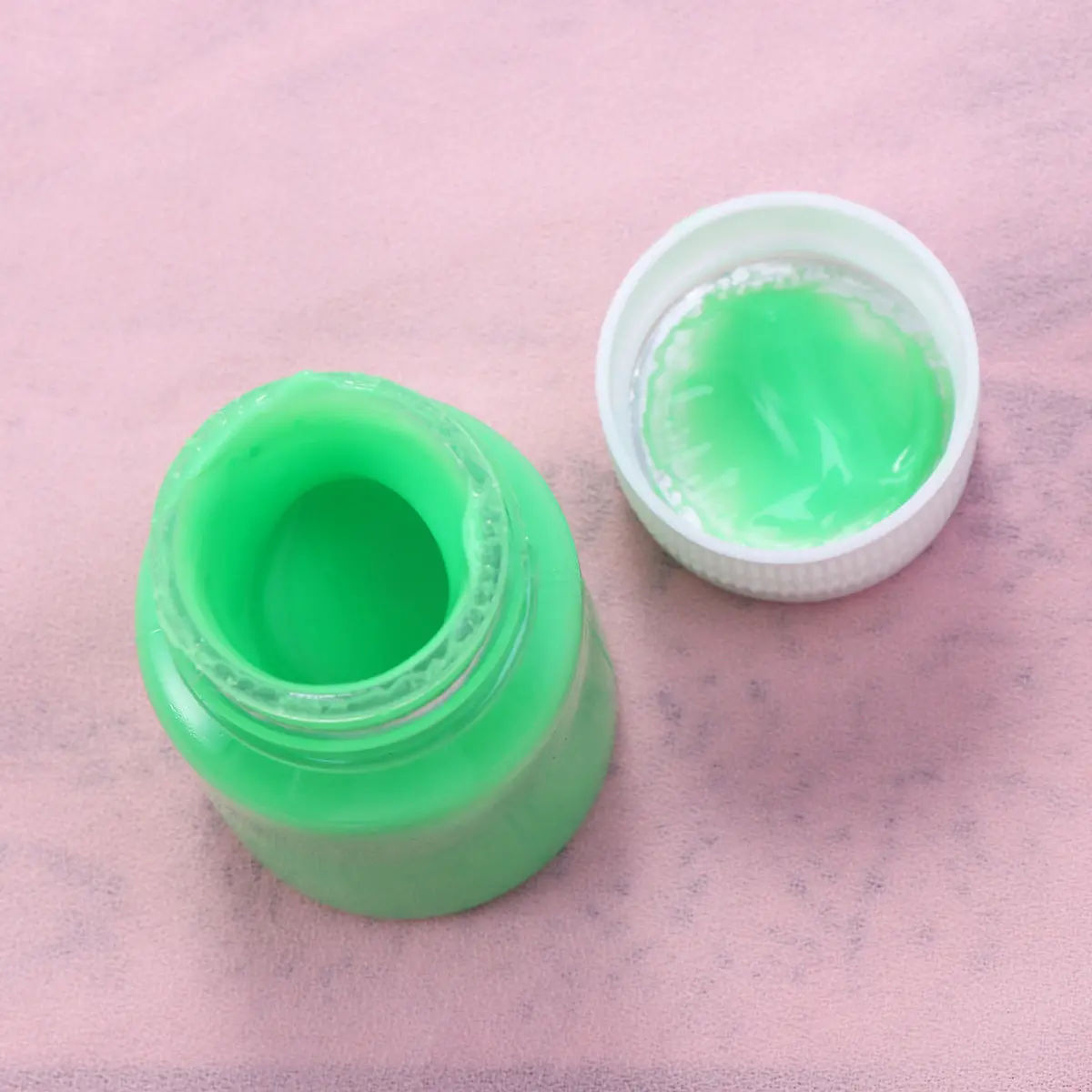 Bottle of Night Bright Luminous Fluorescent Face Paint Thick Creamy Quick Dry Long-Lasting Glow in The Dark Pigment