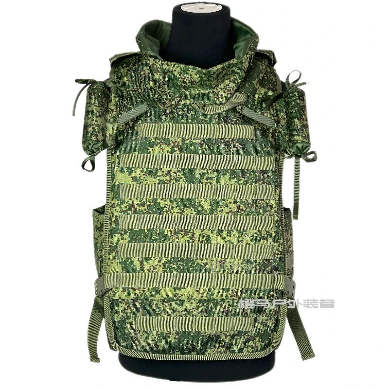 Full Armor Vest Tactical Vest Camouflage Outdoor 6B45 Armor Small Green Man Built-in Insert Plate