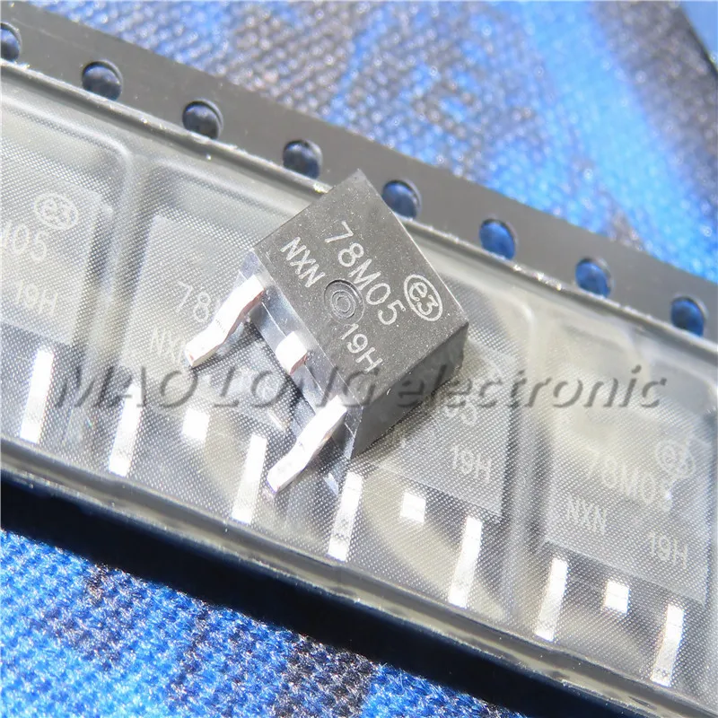 10PCS/LOT 78M05 7805 TO252 SMD Three-terminal regulator L78M05CDT 5V 0.5A In Stock New Original 100% Quality