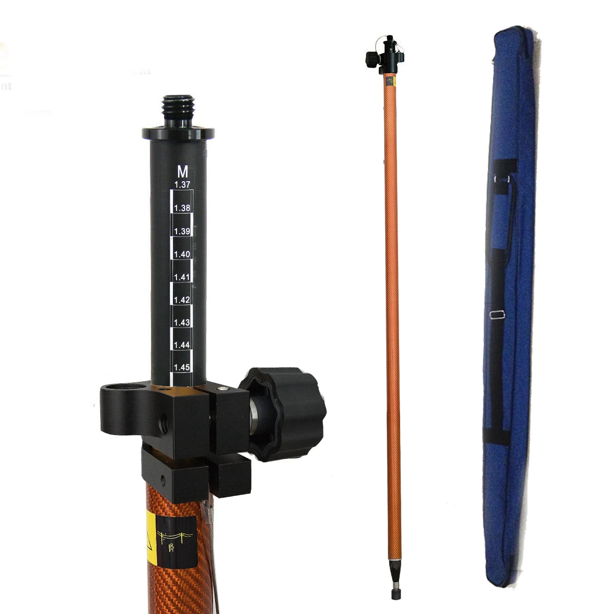Nova Fibra de Carbono Pólo 2.45m Fibra de Carbono Gps Pólo