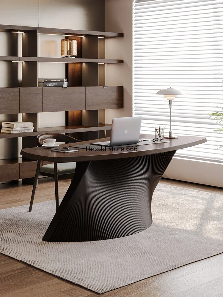 Italian minimalist light luxury modern boss high-end desk