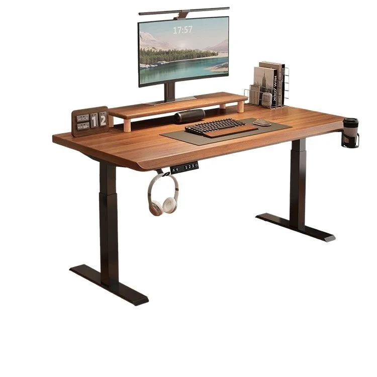 

Solid wood, electric, lifting table, computer, home, office, study