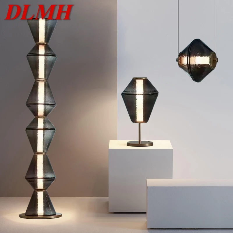 

DLMH Nordic Floor Lamp Minimalism Modern Family Iiving Room Bedroom Creativity LED Decorative Standing Light