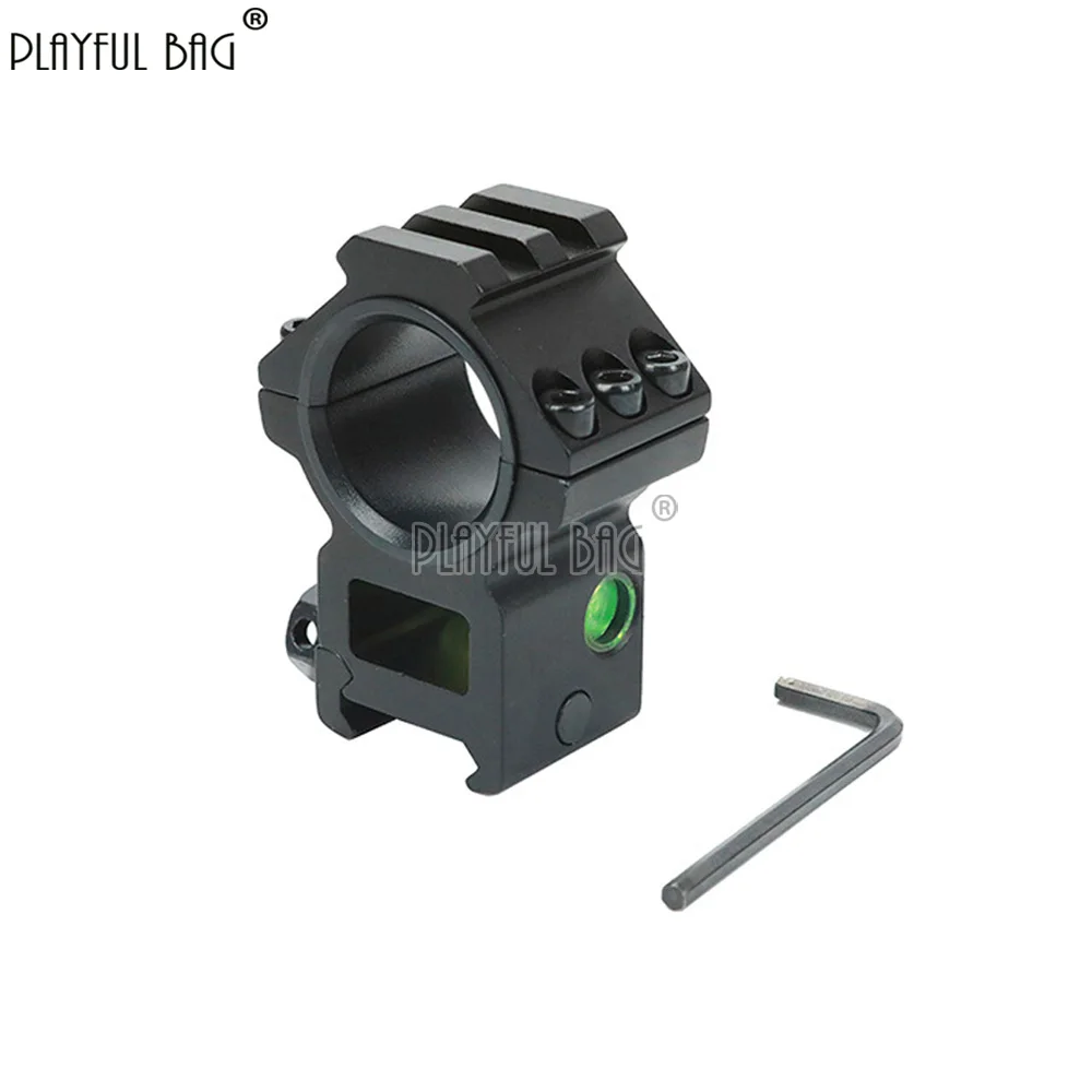 Scope Bubble Level Mount 25.4mm/30mm Rail Spirit Level Clamp Anti-Cant Aluminum Alloy Scope Leveler for Hunting QG421S