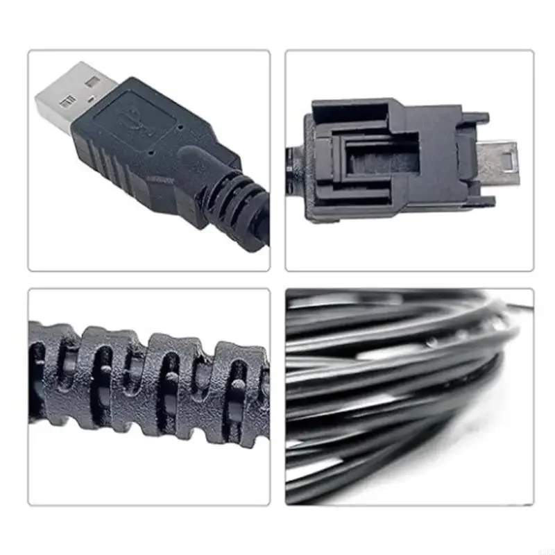 أداة مراقبة بيانات السيارة في الوقت الحقيقي PVC كابل الحبل التشخيصي لـ NEXIQ USB Link 2 3 ورش عمل ميكانيكية الخدمة الميدانية