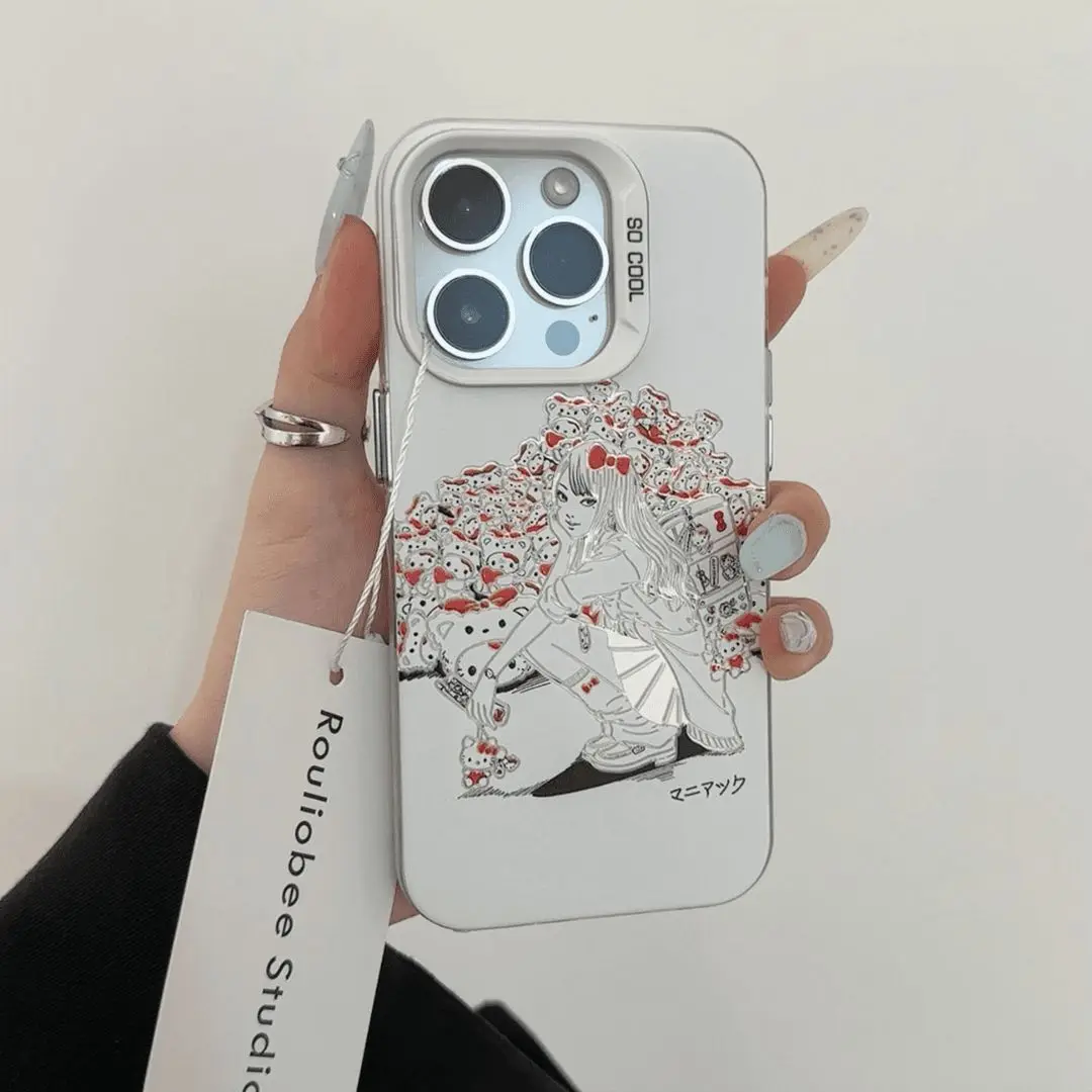 Original Hello Kitty Tomie Kawakami Phone Case for OPPO A16 A17 A18 A31 A37 A38 A53 A55 A57 A58 A74 A76 A78 A94 A98 4G 5G Cover