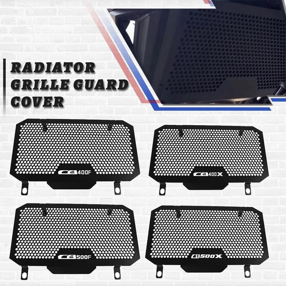 

For Honda CB 500F CB500X CB400X CB400F 2013-2016 Motorcycle Radiator Grille Guard Cover 2013 2014 2015 2016 2017 2018 2019 2020