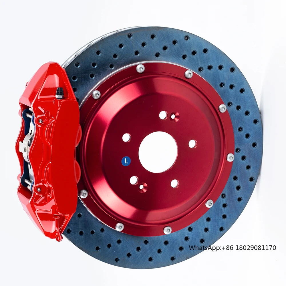 

High Performance 4 Pot Naineil Brake Racing 4 Piston Brake Caliper gt4 Big Brake Kit for porsche 996 997 911