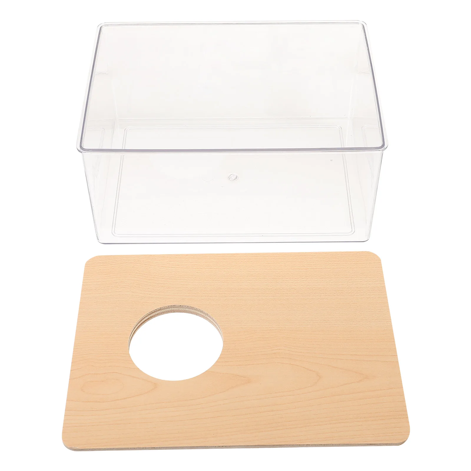 

Hamster Sand Bath Box Transparent Small Pet Bathtub For Chinchilla Gerbil Cage Sand Bath Container Hamster Bathroom Supply