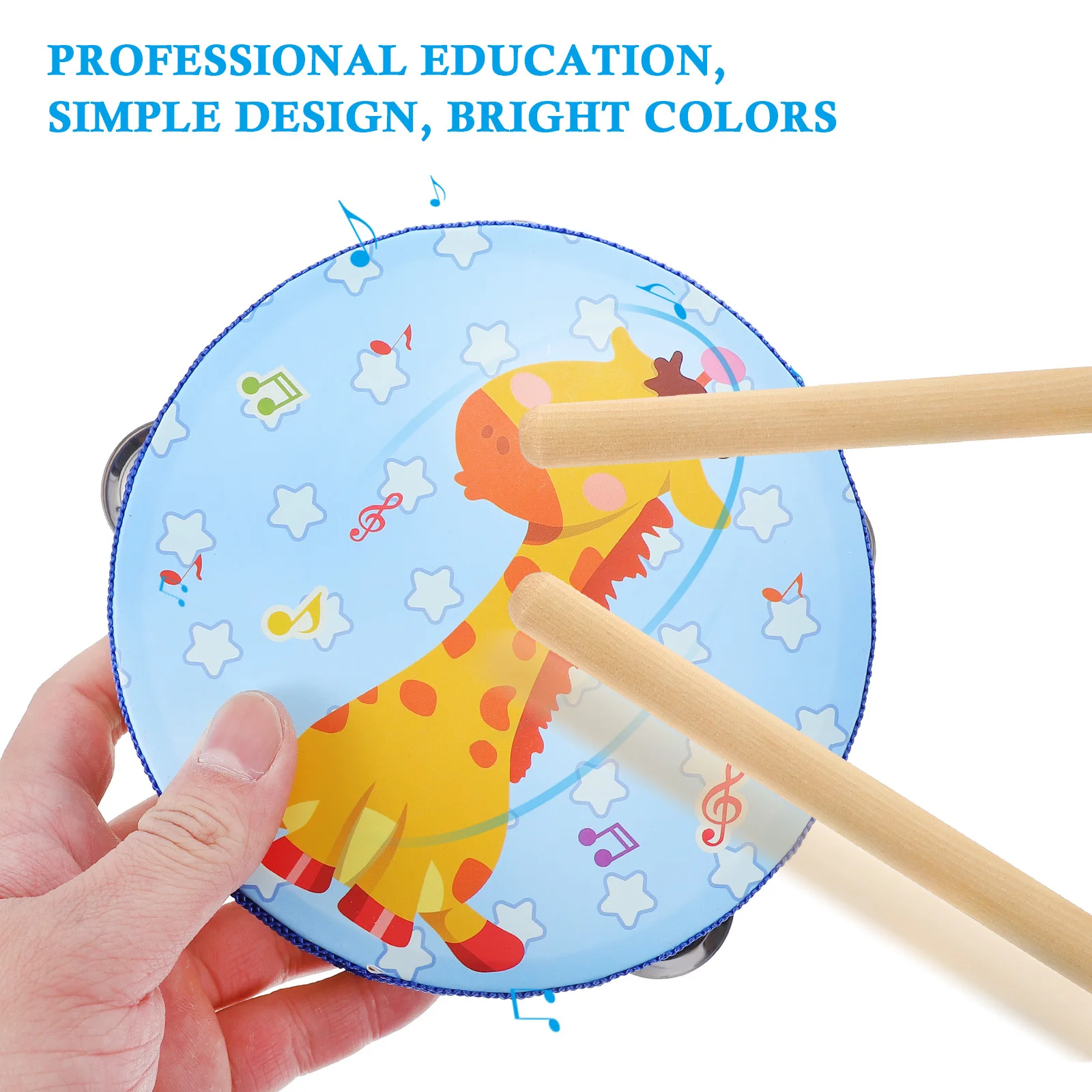 22 stuks kinderen muzikale percussie-instrumenten set vroege educatieve ontwikkeling leren leuk creatief cadeau voor jongens meisjes