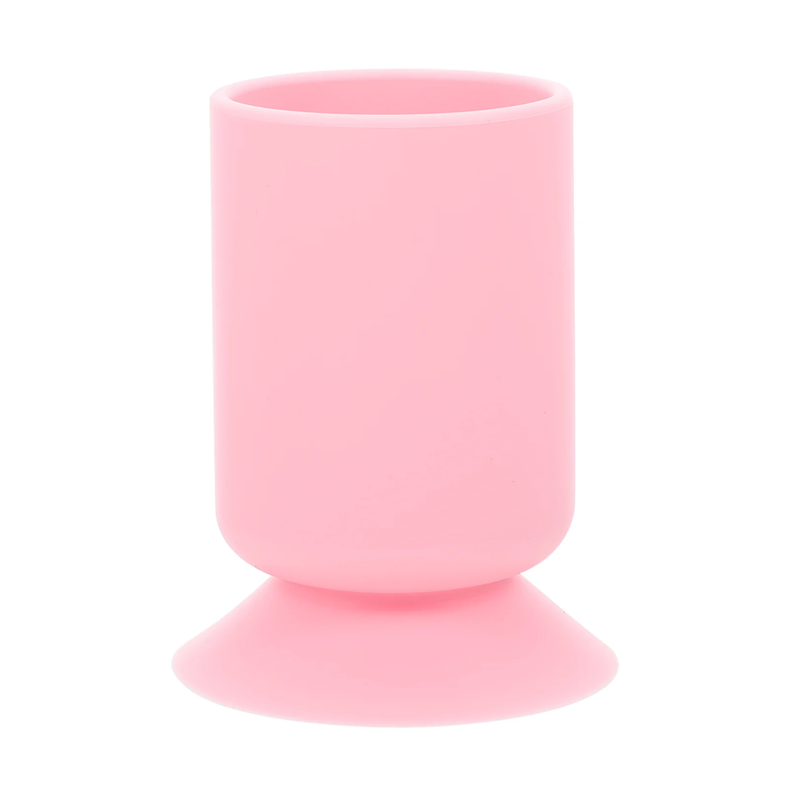 

Desk Pen Holder Silicone Suction Cup Cosmetics Brush Container Penholder Makeup Stand Pink Organizer Miss