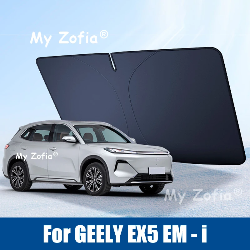 

Для Geely EX5 EM-i Galaxy Starship 7 EM-i 2025 2026 автомобильный солнцезащитный козырек на лобовое стекло, защита от ультрафиолета, складные аксессуары
