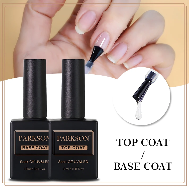 Parkson Base Top Matte Coat per smalto per unghie UV Soak Off Primer Magic Remover Builder lacca Gel Nail Art Salon Manicure