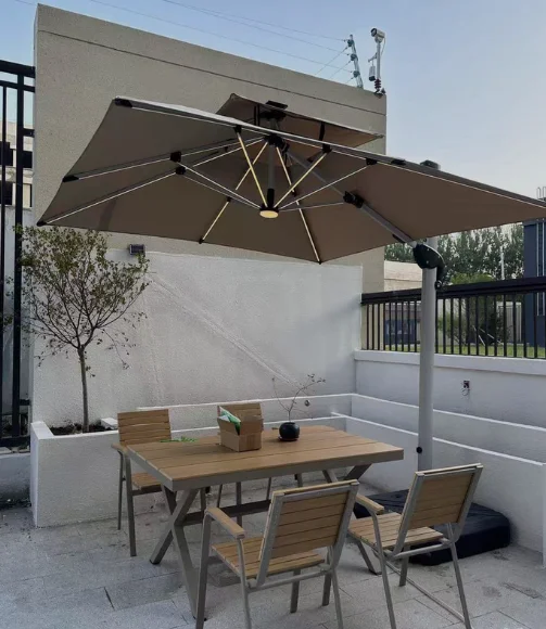 Aluminum Structure Outdoor Patio Enclosure Four Season Room Extension Kit LED Lighting Sunroom Waterproof UV Resistant All Weath